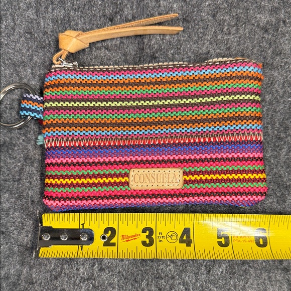 Consuela Vibrant Striped Wristlet - Picture 1 of 6